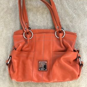 Tignanello Orange Purse
